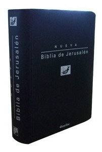 Biblia De Jerusalen Bolsillo Con Forro Azul Vinil Ev Gratis