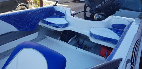 Imagen 10 de 11 de Vendo Lancha Inside 480 2021 Okm Con Mercury 40 Hp 4t