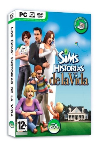 Los Sims Historias De Vida Juego Pc Original Fisico Dvd Box