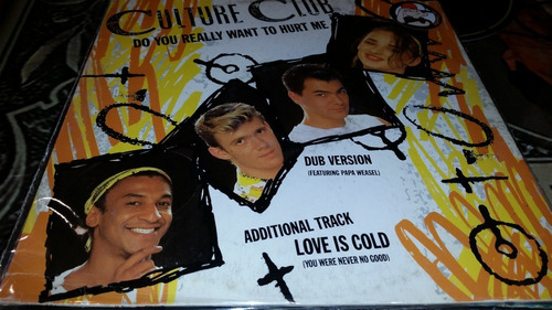 Culture Club Do You Really Want To Hurt Me Vinilo Maxi Italy