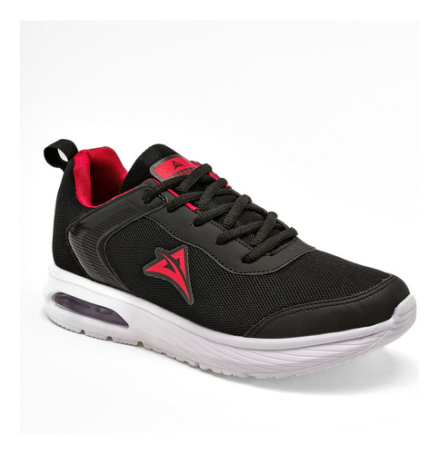 Tenis Hombre Avans-b 058 Negro Rojo 26-28 121-164