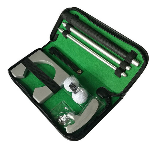 Kit De Prática De Equipamento De Minigolfe De Portátil Com