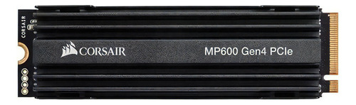 Unidade SSD Corsair Mp600 Force 2tb Nvme M.2 Pcie 4.0, cor preta
