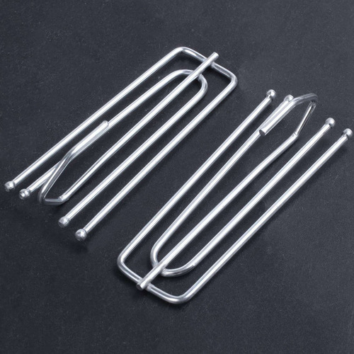 Tratamiento Para Ventanas, 4 Puntas, Pliegues, Ganchos Para