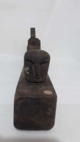 Antiga Ferramenta Plaina Galopa De Madeira Anos 50 No Estado (Usado)