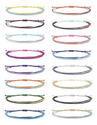 comprar Pulseras De Hilo Choistily Para Mujer, Pulseras Tobilleras A
