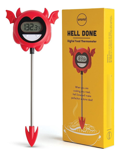 Termometro Digital Hell Done Meat De Ototo - Termometro De A