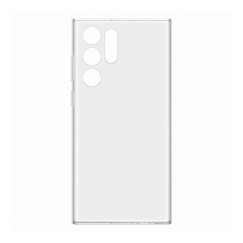 Funda transparente Samsung Clear Standing Cover transparent con diseño liso para Samsung Galaxy S22 Ultra por 1 unidad