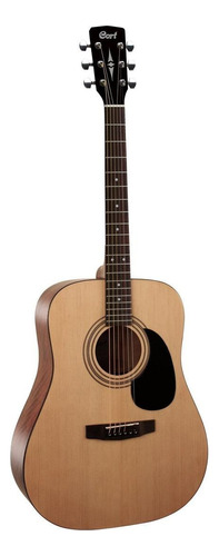 Guitarra acústica Cort Standard AD810 para diestros open pore