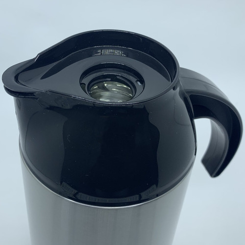 Imagem 7 de 8 de Garrafa Térmica 600ml Aço Inox Bule Mesa P/ Café Água Leite