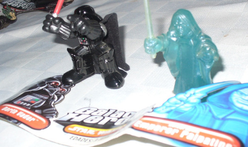 Star Wars Galactic Heroes Darth Vader & Holographic Palpatin (Usado)
