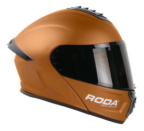 Casco Abatible Roda Moto Pilot Gafas Dot + Mica Regalo