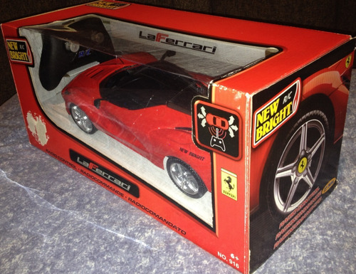 Carro Control Remoto New Bright Ferrari Radio No Tyco Rc Rojo (Usado)