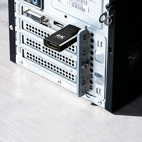 Adaptador Displayport Para Hdmi Conversor 4k 60hz Tv Monitor