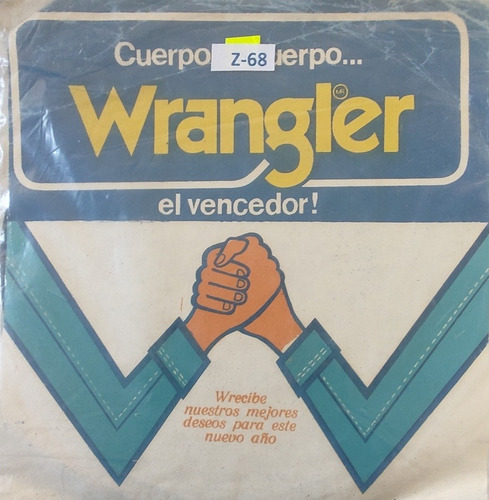 Vinilo Single De Jin Bell  Cuerpo A Cue Prom Wrangler (68z