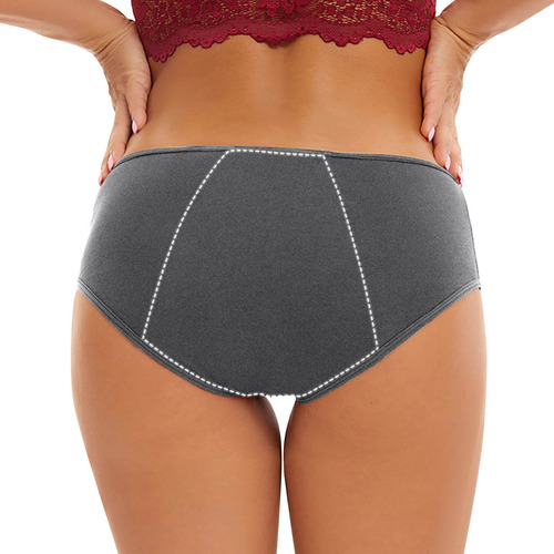 Bragas Menstruales A Prueba De Fugas Para Mujer M, 3 Piezas,