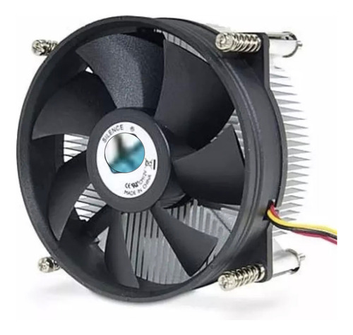 Cooler Para Mother 1150 1151 1155 156 Cooler Master C/ Base Negro (Reacondicionado)