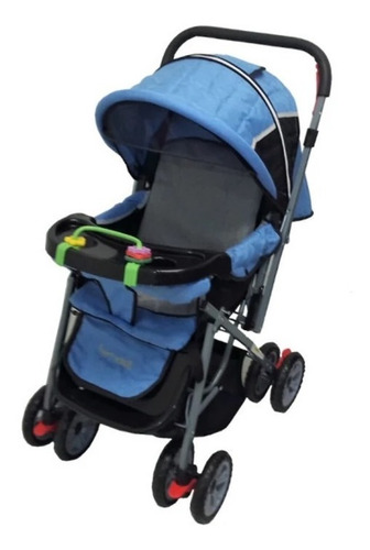 Carriola Mango Reversible Con Charola Y Reclinado Babytek Hb