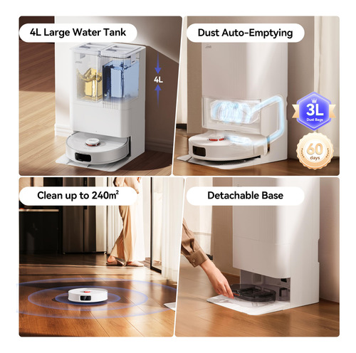 Robot Aspirador P20 Pro Con Función De Trapeador Y Mopa