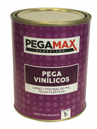 Adhesivo Pega Vinílico Lonas Y Piscinas Pvc Pegamax 1l