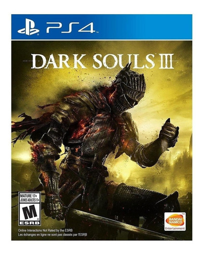 Dark Souls Iii Standard Edition Bandai Namco Ps4 Físico (Usado)