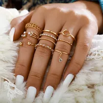 Comprar Anillos Midi Ring Tendencia Accesorios 532g Moda Mujer