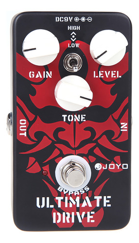 Guitarra Ultimate Overdrive Jf-02 Joyo Con Pedal De Efectos