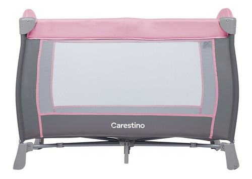 Imagen 3 de 5 de Practicuna Carestino Viena Rosa Mosquitero Y Bolso