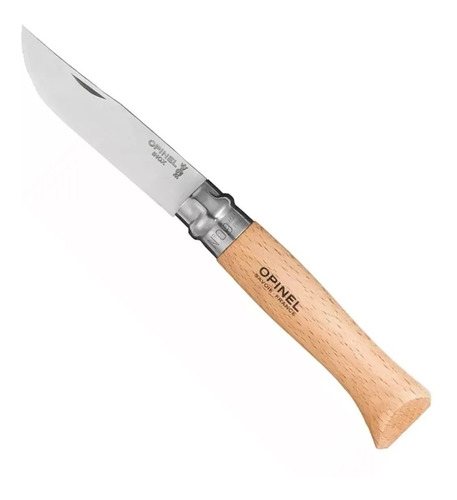 Navaja Opinel N.9 Con Anillo Seguridad Acero Inoxidable Febo