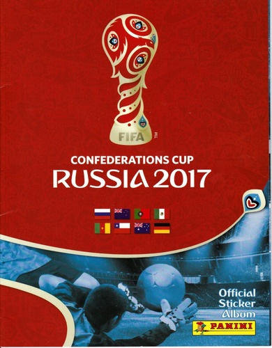 Album Copa Confederacione Rusia 2017 Completo A Pegar Panini