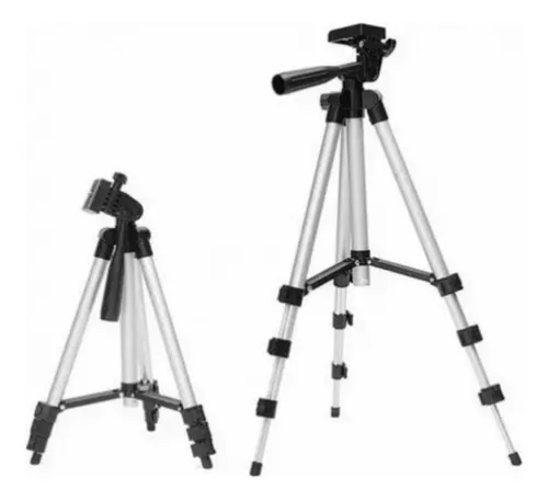 Trípode para cámara MMX Tripe Universal Compatível Com Nível Laser Cameras  Cel color gris oscuro