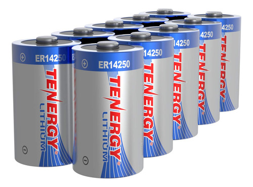 Tenergy Bateria De Litio De Alta Capacidad De 3.6 V 1/2 Aa,