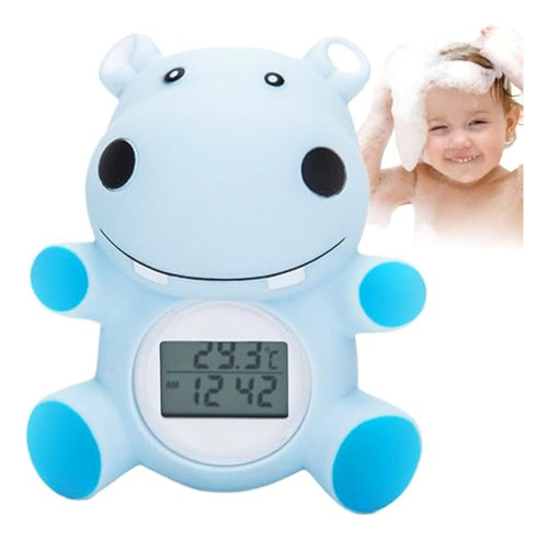 Bath Thermometer,baby Bath Thermometer Digital Hippo Shape