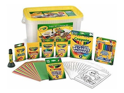 Crayola Super Art Kit Para Colorear, Regalo De Artes Y Manua