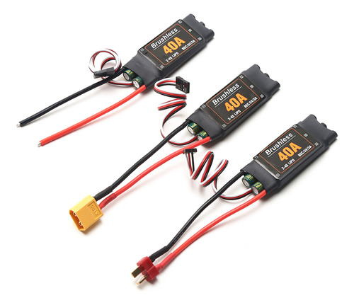 Controlador Electrónico Esc 2-4s Sin Escobillas De 40 A, Enc