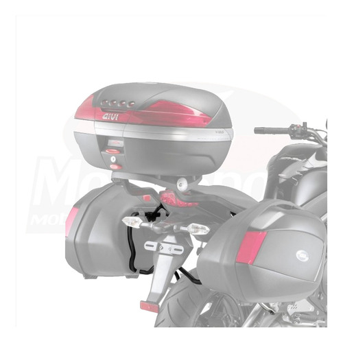 Suporte Bau Lateral V-35 Kawasaki Er6n 2009 2011 Givi Plx449