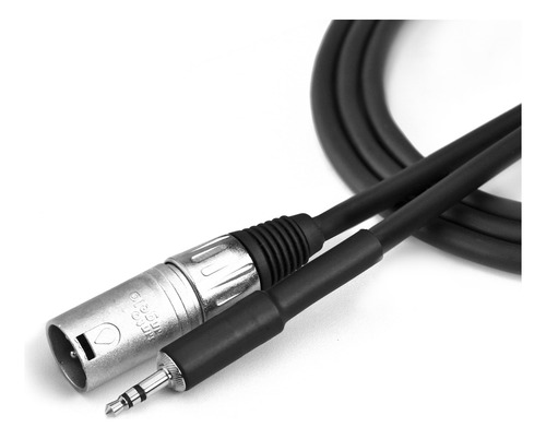 Cabo Adaptador P2/xlr Do 1 P2 Macho Em 1 Xlr Macho Santo Angelo Ac18 Preto Do 3m