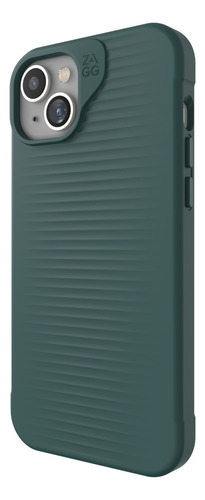 Funda Zagg Luxe Snap Para iPhone 15 Plus - Verde Liso