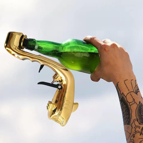 Stephi Champagne Gun Shooter Machine Gun Shark Shark Shark C