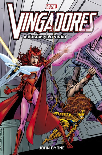 Vingadores: A Busca Pelo Visão: Marvel Vintage, de Byrne, John. Editora Panini Brasil LTDA, capa dura em português, 2021