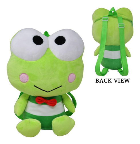 Mochila De Felpa Fast Forward Hello Kitty Keroppi 14 Para Ni