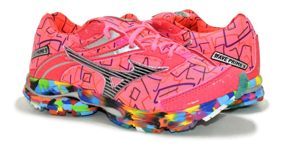 mizuno colorido feminino