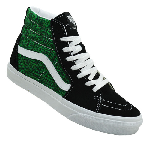 Tenis Vans Sk8-hi Vn000bw7yj7 Sweater Weather Black/gre