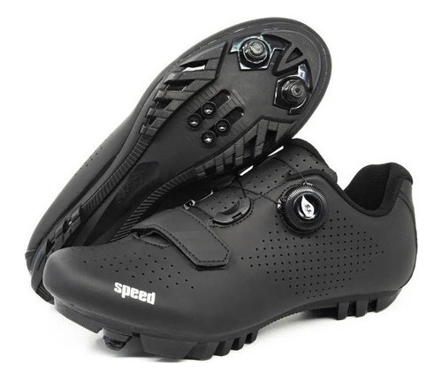 Zapatillas Ciclismo Mtb, Zapatilla De Piel De Montaña