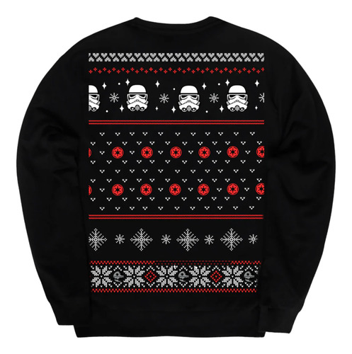 Pullover Máscara De Látex Star Wars Darth Vader Ugly Hombre