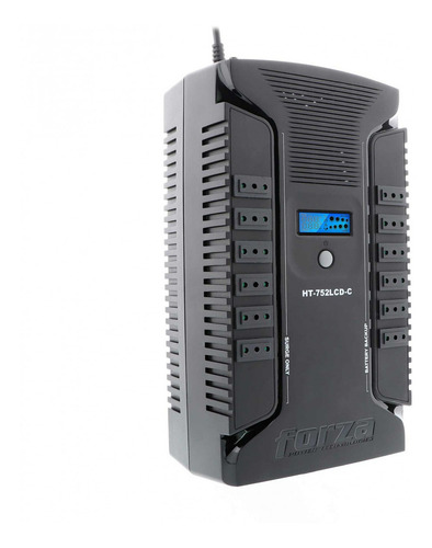 Ups Forza Interactiva 750va/375w 220v 12 Tomas Nacional 2usb