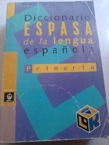 Diccionario Espasa De La Lengua Española Primaria
