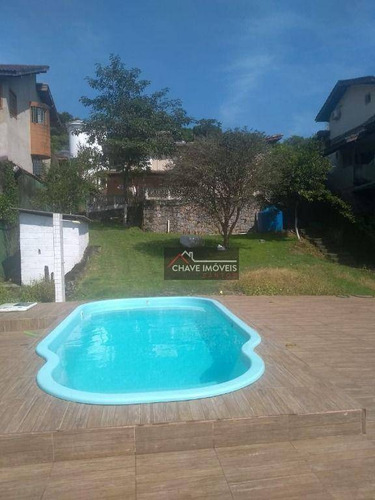 Imagem 13 de 24 de Casa Com Piscina, Com 4 Dormitórios À Venda, 400 M² Por R$ 1.600.000 - Morro Nova Cintra - Santos/sp - Ca0301