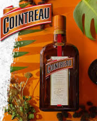 Licor Cointreau L'unique Orange Triple Sec Premium. 700 Ml