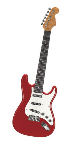 Guitarra Eletrônica Musical Guitarra Infantil Vermelho